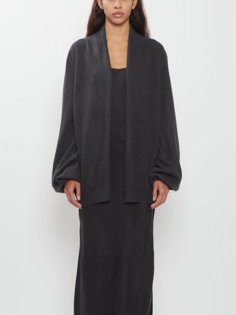 FRENCKENBERGER Gypsy Cashmere Cardigan — Charcoal