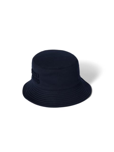 Miu Miu Cotton fleece bucket hat
