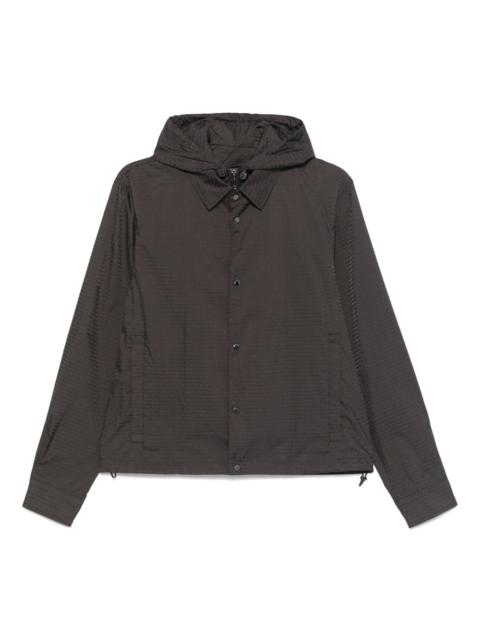 EMPORIO ARMANI logo-pattern jacket
