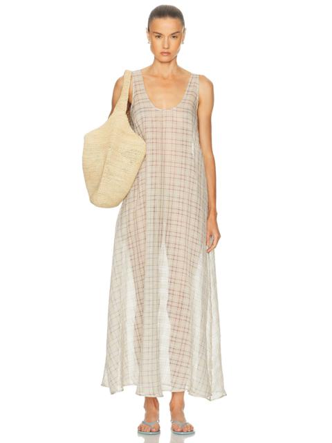 LESET Carmen Scoop Back Dress