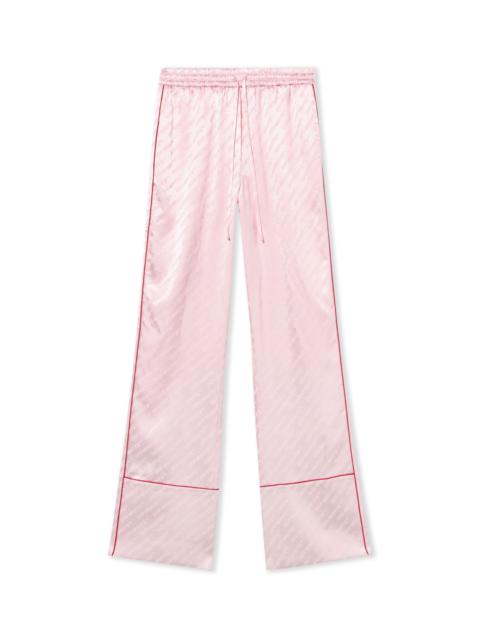 Off-White Jacq Off Satin Pajama Pants
