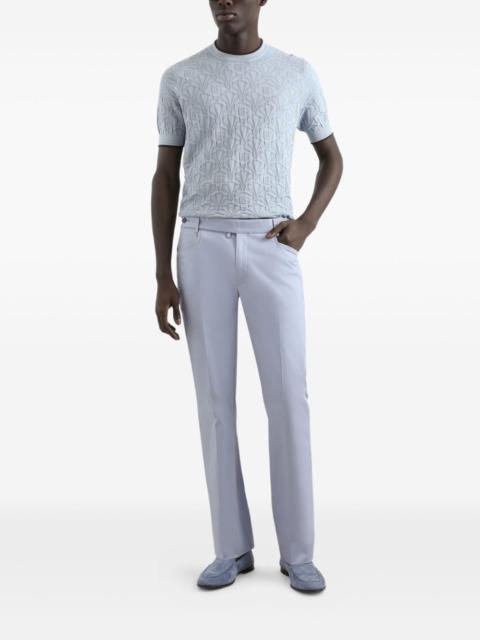 Dolce & Gabbana pressed-crease trousers