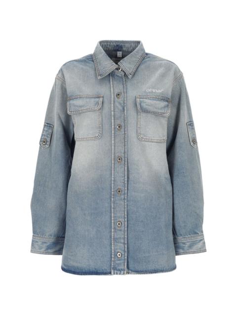Off-White buttoned pocket shirt