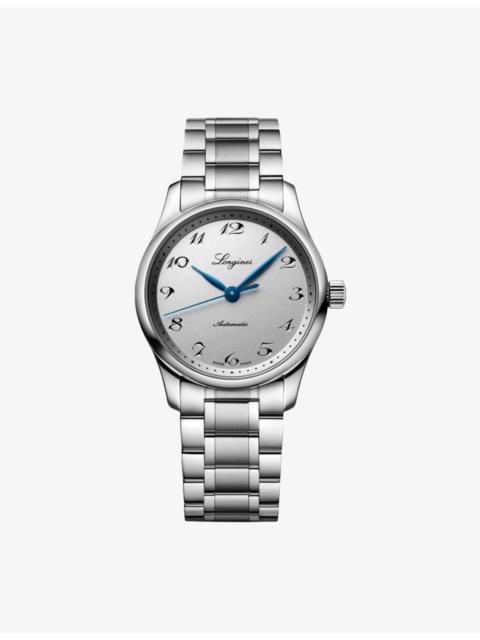 Longines L2.357.4.73.6 Master Collection Blue Hands Stainless-Steel Automatic Watch