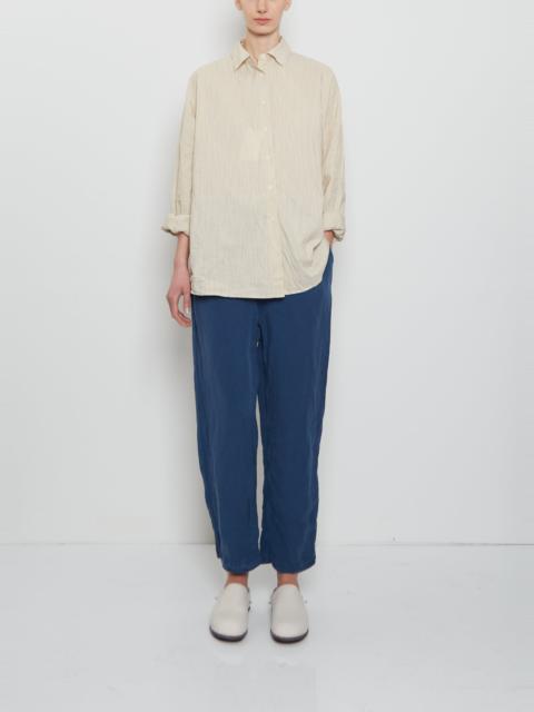 CASEY/CASEY Fabi Linen Pant — Blue