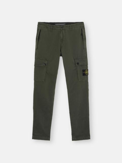 303L1 STRETCH BROKEN TWILL ORGANIC COTTON 'OLD' EFFECT