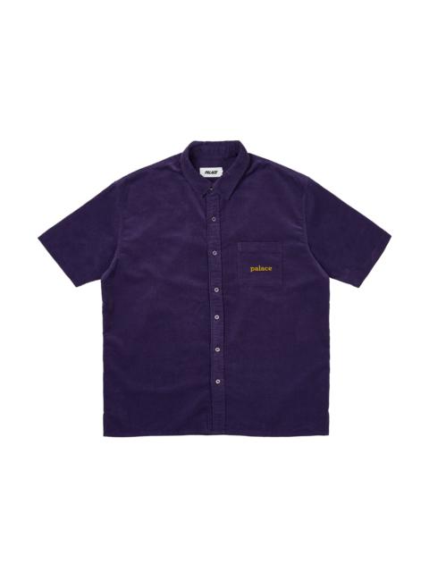 PALACE WASHED CORD SHIRT PURPLE