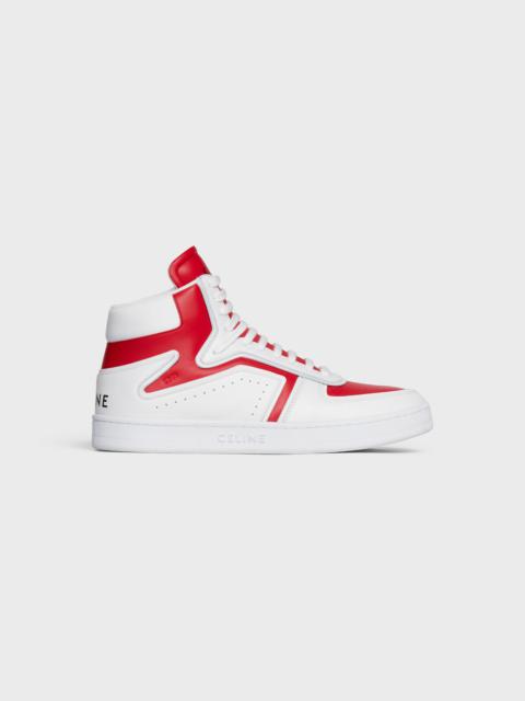 CELINE CT-01 "Z" TRAINER HIGH TOP SNEAKER in CALFSKIN