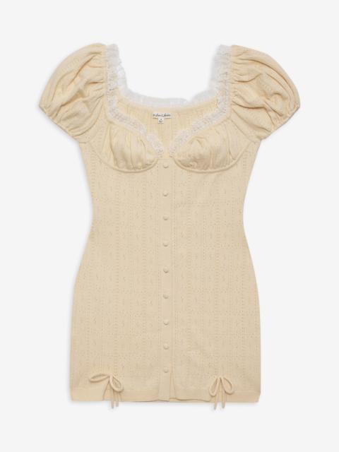 For Love & Lemons Daniela Knit Mini Dress