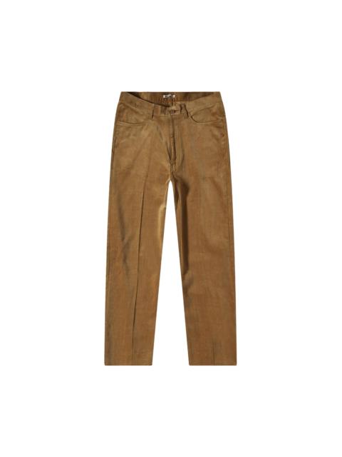 Auralee Finx Corduroy Pants 'Khaki Beige'