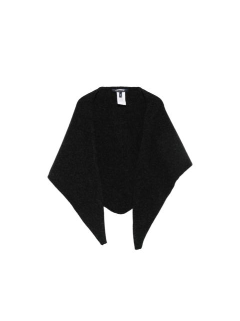 SOFIE D'HOORE fine-knit triangular scarf