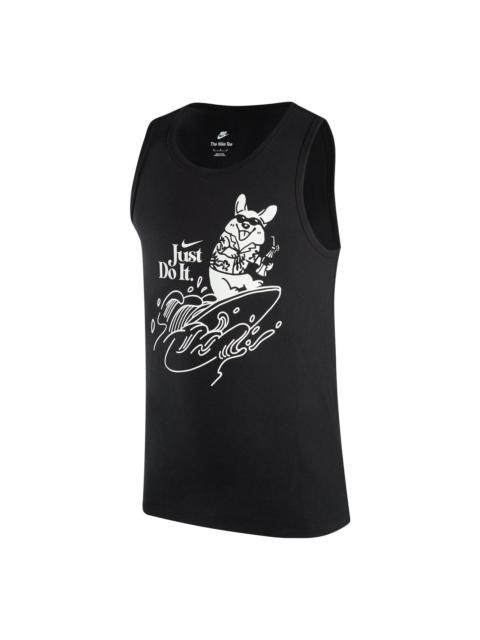 Nike Nike graphic printed tank top 'Black' FV1280-010