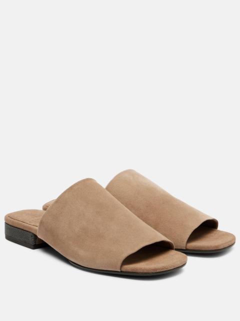 Brunello Cucinelli Suede sandals