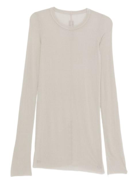 Rick Owens ribbed long-sleeved T-shirt