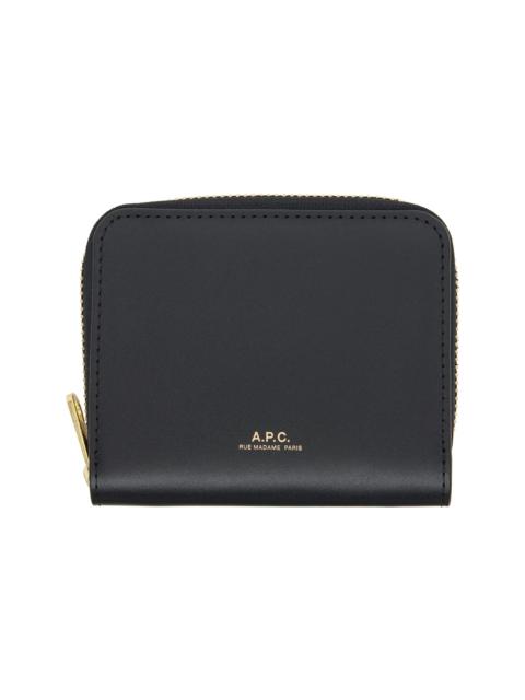 A.P.C. Black Chelsea Zip Wallet
