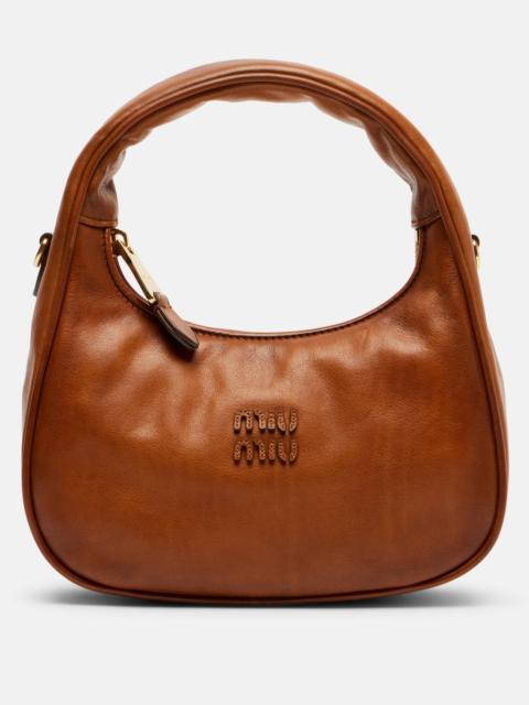 Miu Miu Wander leather shoulder bag