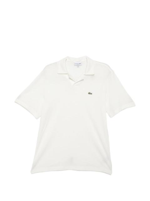 LACOSTE logo-embroidered polo shirt