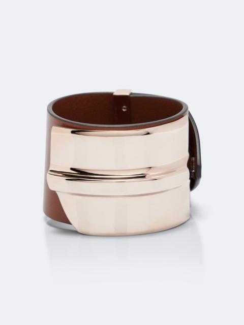 Max Mara Leather bracelet