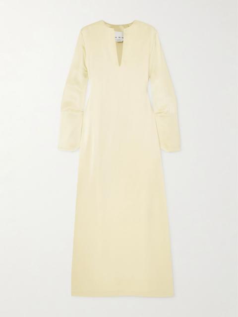 SA SU PHI Silk maxi dress Yellow