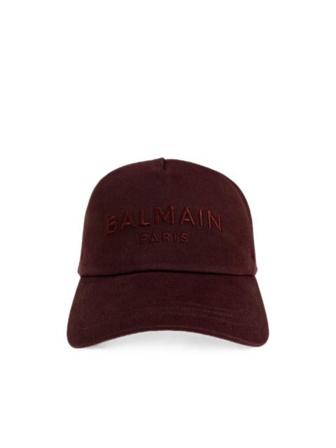 Balmain logo-embroidered baseball cap