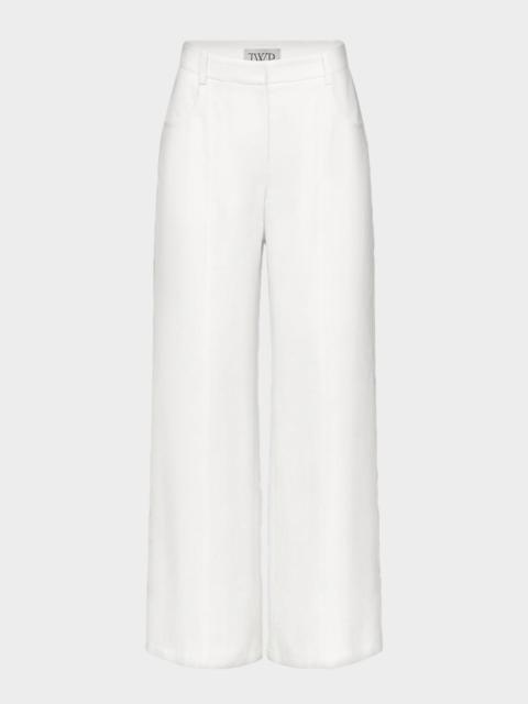 TWP Demie Slim Linen Pants