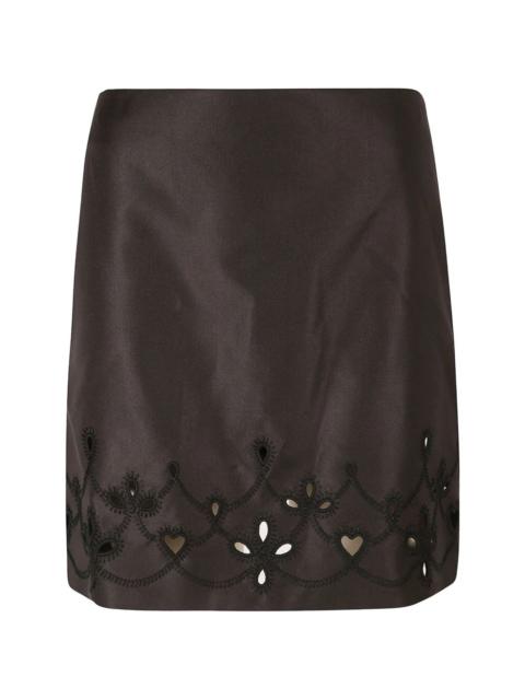 Chloé cut-out skirt