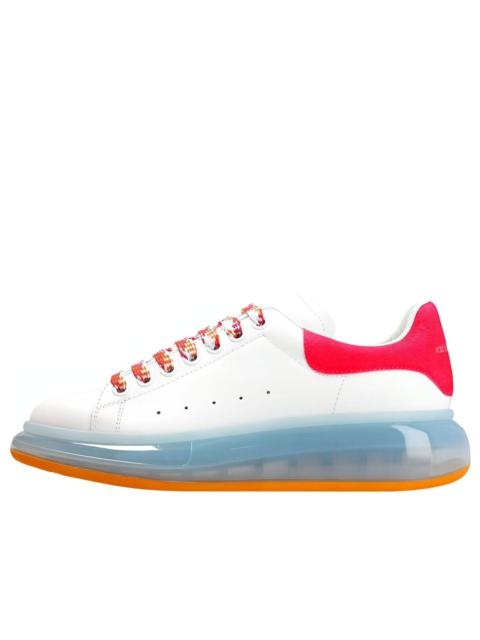 Alexander McQueen (WMNS) Alexander McQueen Oversized Sneakers 'Blue Pink White' 611698WHXMA9478