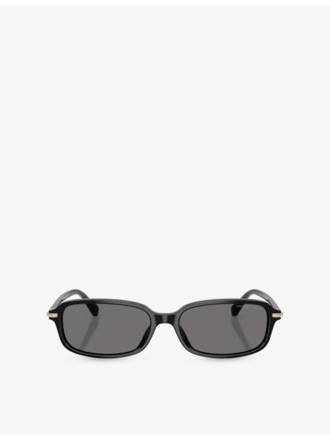 MICHAEL KORS MK2288U Agra Rectangle-Frame Acetate Sunglasses