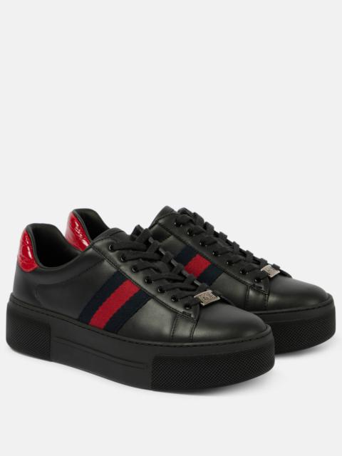 Gucci Ace leather sneakers