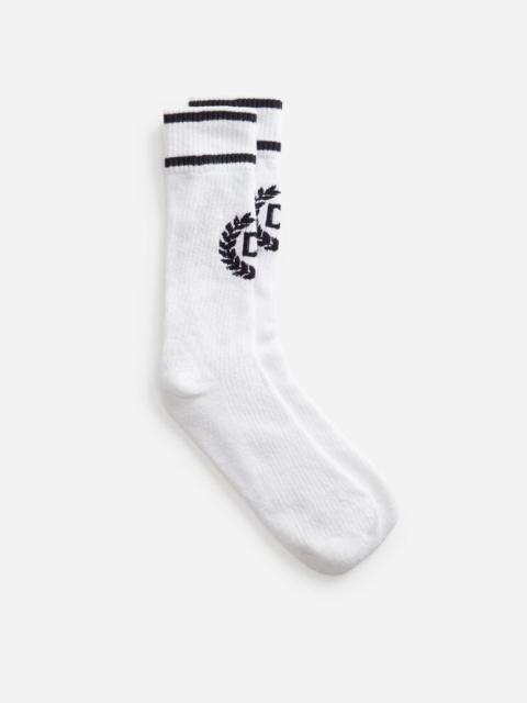 Dolce & Gabbana Cotton socks with jacquard DG logo