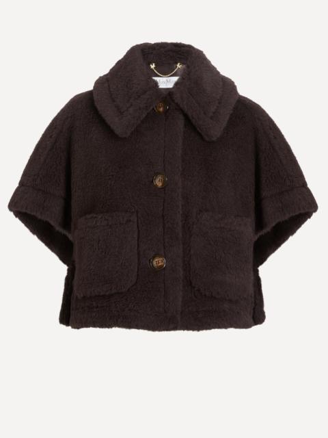 Max Mara Wool and Silk Brown Teddy Jacket