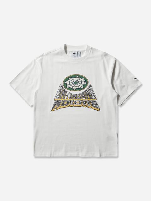 adidas Brain Dead T-Shirt Chalk White