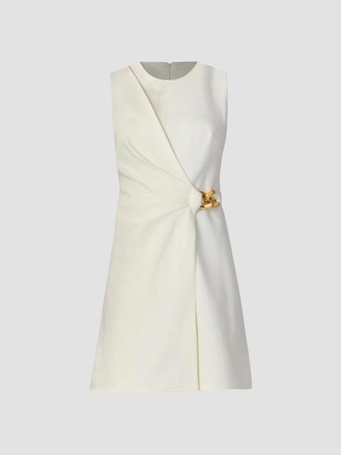 Shoshanna Women's Lily Side Link Minidress - Ivory