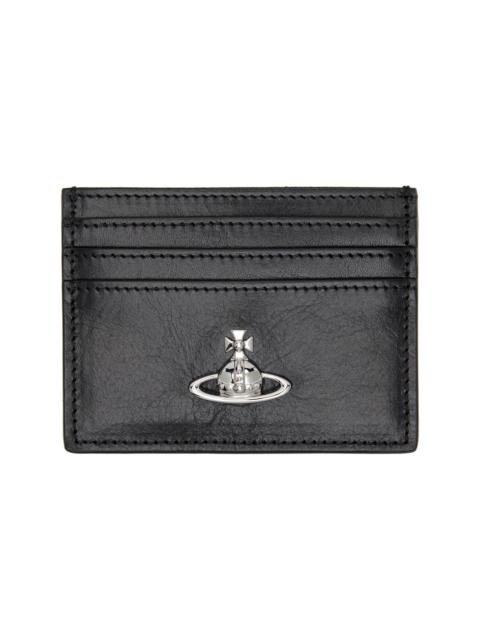 Vivienne Westwood Black Flat Card Holder