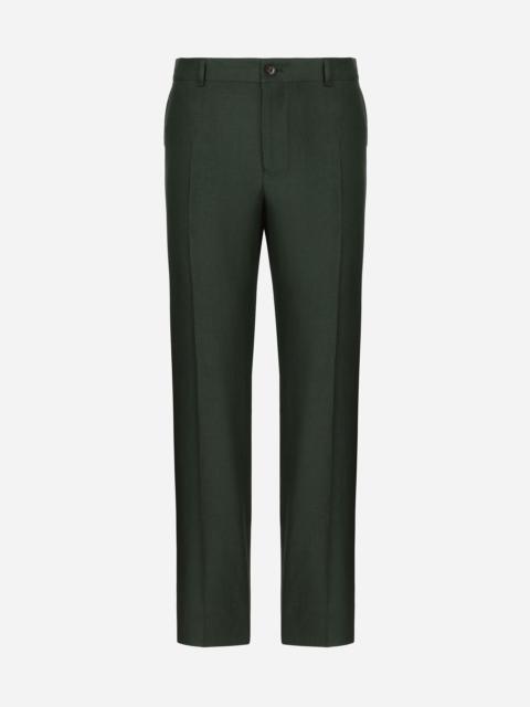 Dolce & Gabbana Tailored linen pants
