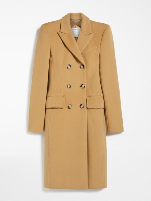 Sportmax double-breasted wool-cashmere coat | REVERSIBLE