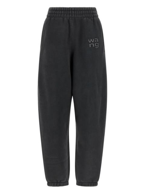 Alexander Wang Sweatpant With Hotfix Logo