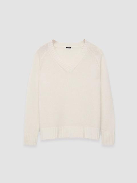 JOSEPH Open Cashmere V Neck Jumper