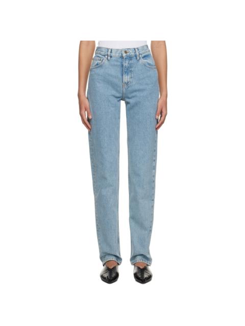 FILIPPA K Blue Tapered Jeans