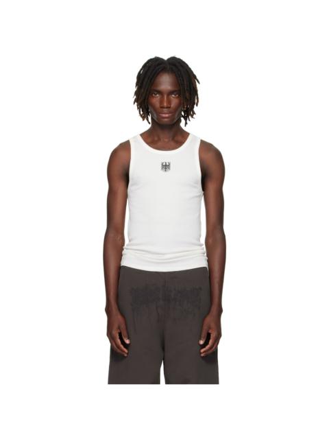 VETEMENTS Off-White Eagle Tank Top