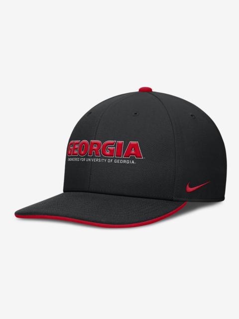 Nike Georgia On-Field Club Men's Nike Dri-FIT College Adjustable Hat