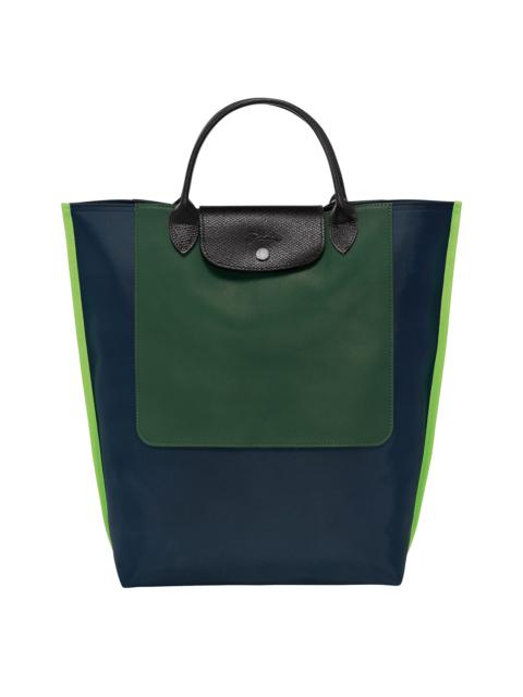 Cabas Longchamp M Tote bag Navy - Canvas