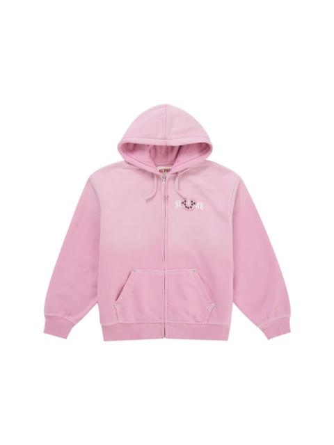 Supreme Supreme True Religion Zip Up Hooded Sweatshirt (FW25) Pink