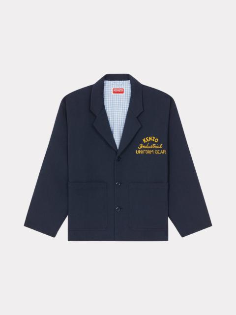'KENZO Drawn Varsity' embroidered workwear jacket