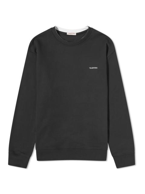 Valentino Valentino Logo Crew Sweat
