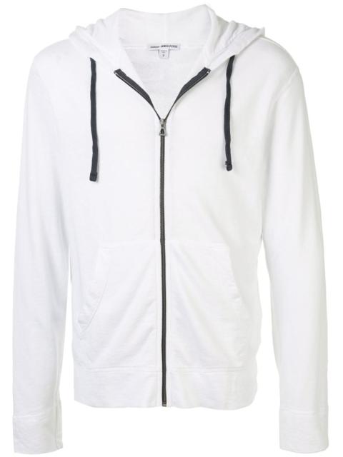 JAMES PERSE plain zipped hoodie