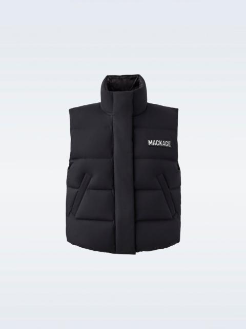 MACKAGE NEO Agile-360 down vest with funnel collar