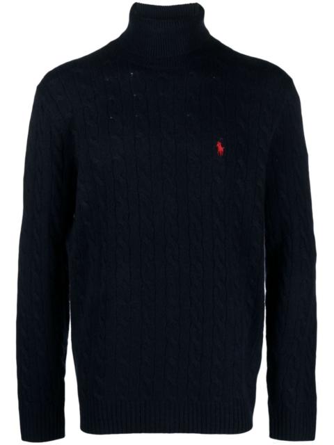 Polo Ralph Lauren cable-knit wool-blend jumper
