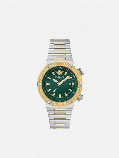 VERSACE Greca Logo Diver Watch