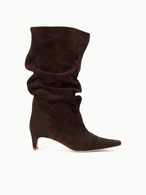 STAUD STAUD WALLY SLOUCH BOOT ESPRESSO